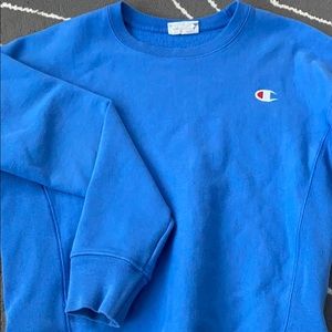 Blue Champion Crewneck